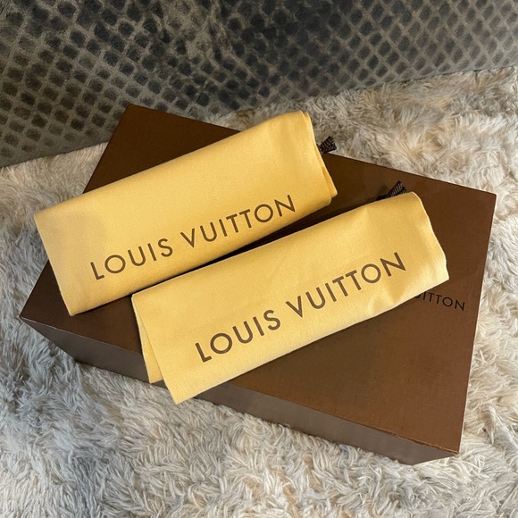 💙 Louis Vuitton Vachetta and Denim Espadrille Wedge Heels 💙 - Picture 15 of 15